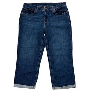 Levi's Classic Cuffed Capri Jeans